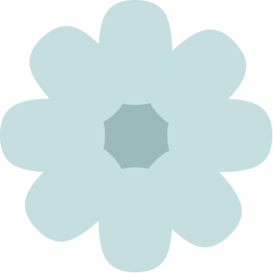 Cyan flower
